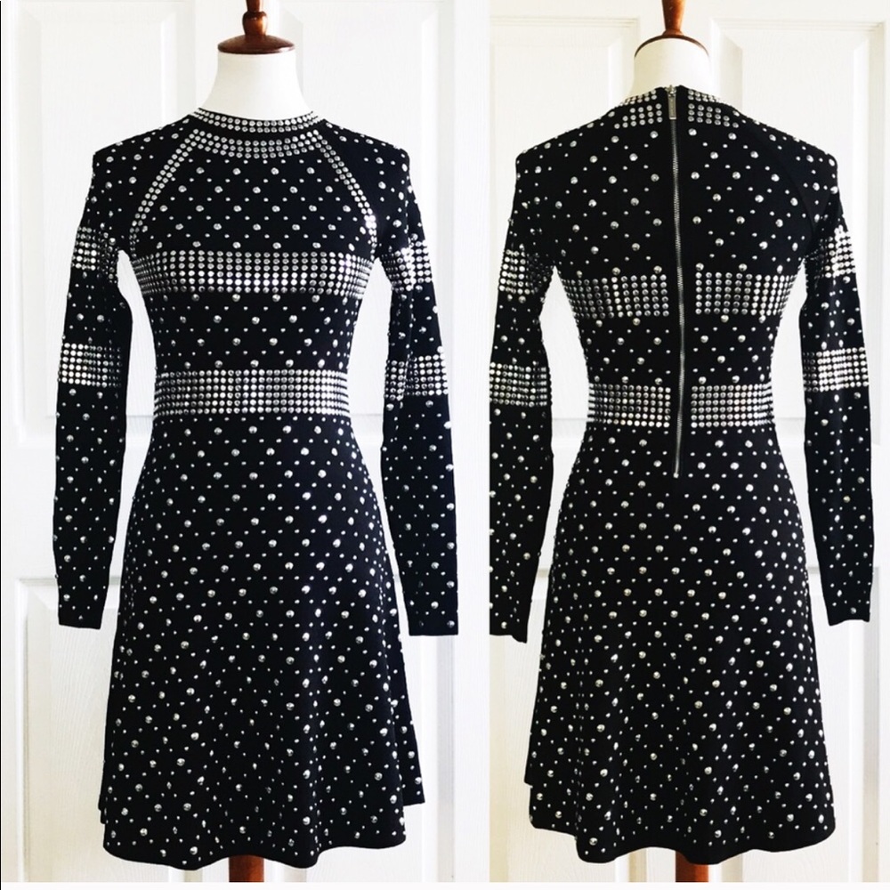 Last one Sz XS🌹Michael Kors studded dress - Picture 6 of 8